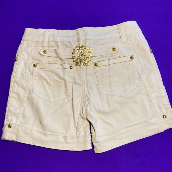 Roberto Cavalli Collection Sexy White Shorts - Picture 3 of 10